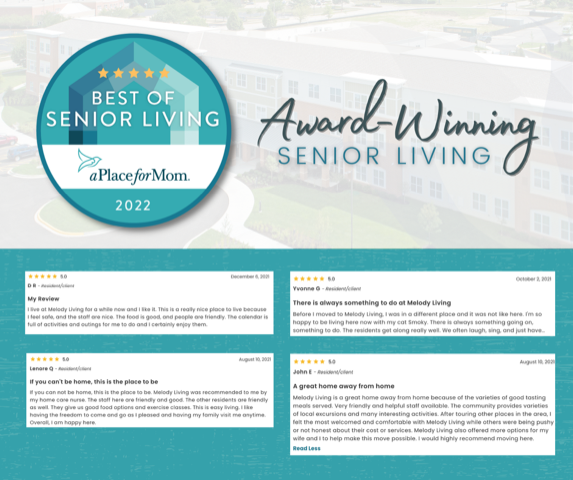Award-Winning Senior Living in Lake in the Hills
