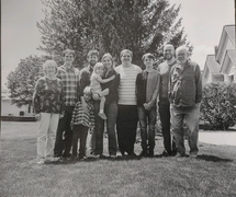 Russell and his children and grandchildren