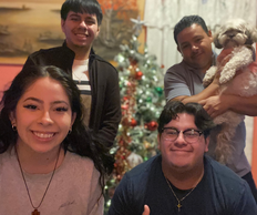 Angeles loves spending time with her family