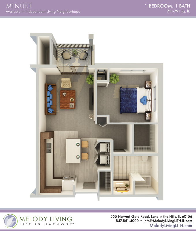 Independent Living Floor Plans